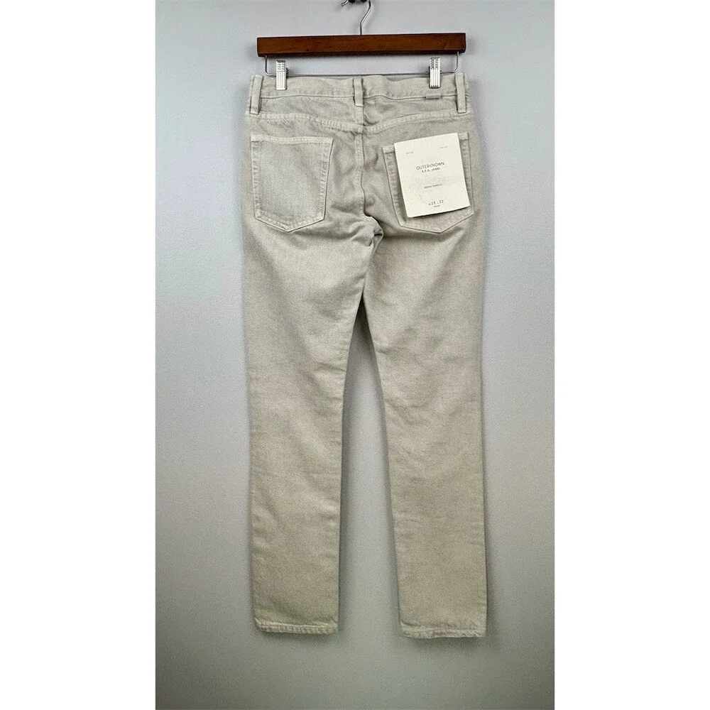 Outerknown S.E.A. Jeans Men's Drifter Tapered  Fit Gray 5-Pocket